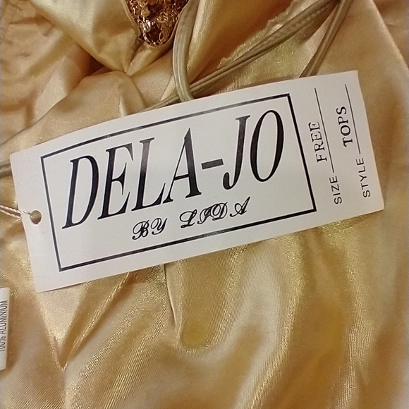 GOLD MESH HALTER - Picture 7 of 13